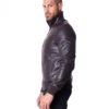 Brown Nappa Lamb leather Jacket