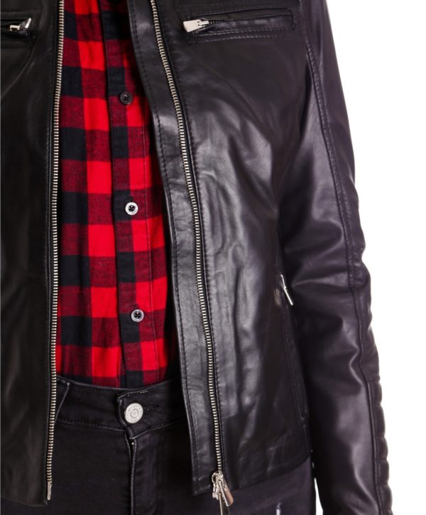 giacca-in-pelle-da-donna-modello-chiodo-biker-trapuntata-e-girocollo-nero-m890 (1)