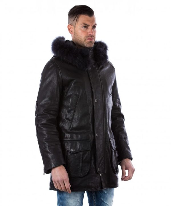 man-leather-coat-fox-fur-hood-black-marco (2)