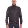 men-s-leather-jacket-genuine-soft-leather-style-bomber-bicolor-wool-cuffs-and-bottom-central-zip-black-color-mod-alex
